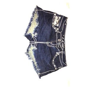 Size: Large (31) LA Idol USA Bling Shorts NWOT